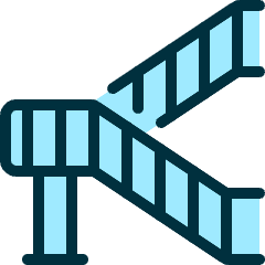 Stairs Icon from Ultimate Duotone Set