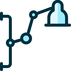 Steampunk Decoration Lamp Icon from Ultimate Duotone Set