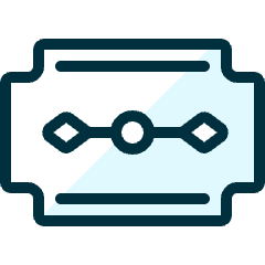 Beard Style Shave Icon from Ultimate Duotone Set