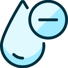 Blood Drop Type Negative Icon from Ultimate Duotone Set