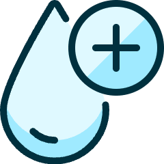 Blood Drop Type Positive Icon from Ultimate Duotone Set