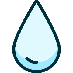 Blood Drop Icon from Ultimate Duotone Set