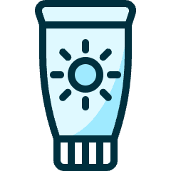 Body Care Sun Cream Icon from Ultimate Duotone Set