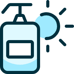 Body Care Sun Lotion Icon from Ultimate Duotone Set