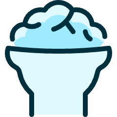 Brain Open Skill Icon from Ultimate Duotone Set
