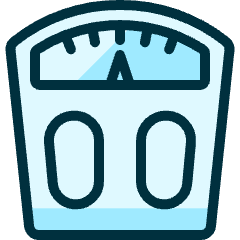 Diet Scale Icon from Ultimate Duotone Set
