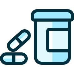 Drugs Pills Box Icon from Ultimate Duotone Set