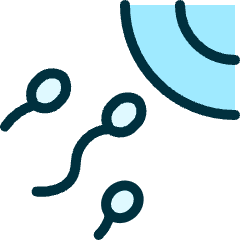 Pregnancy Sperm Icon from Ultimate Duotone Set