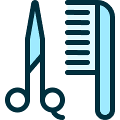 Hair Dress Cut Icon from Ultimate Duotone Set