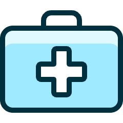 Hospital First Aid Icon from Ultimate Duotone Set