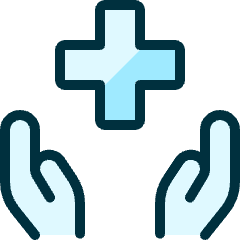 Insurance Hands Icon from Ultimate Duotone Set