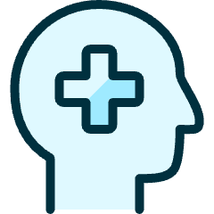 Insurance Head Icon from Ultimate Duotone Set