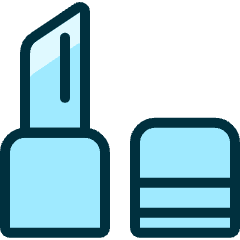 Make Up Lipstick 1 Icon from Ultimate Duotone Set