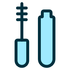 Make Up Mascara Icon from Ultimate Duotone Set