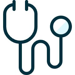 Medical Instrument Stethoscope Icon from Ultimate Duotone Set