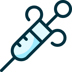 Medical Instrument Syringe Icon from Ultimate Duotone Set
