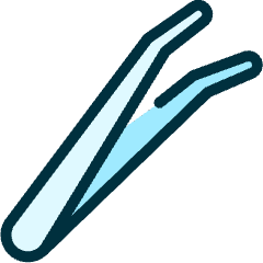 Medical Instrument Tweezers 2 Icon from Ultimate Duotone Set