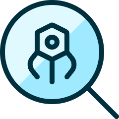 Medical Nanobot Search Icon from Ultimate Duotone Set