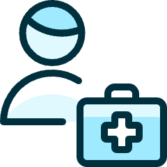 Medical Personnel Icon from Ultimate Duotone Set
