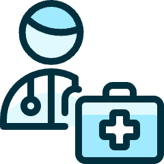 Medical Personnel Doctor Icon from Ultimate Duotone Set