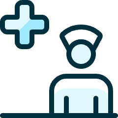Medical Personnel Nurse Icon from Ultimate Duotone Set