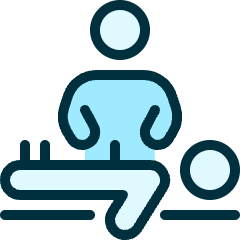 Medical Specialty Back Icon from Ultimate Duotone Set