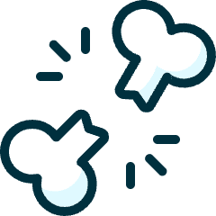 Medical Specialty Broken Bone Icon from Ultimate Duotone Set