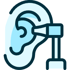 Medical Specialty Ear Icon from Ultimate Duotone Set