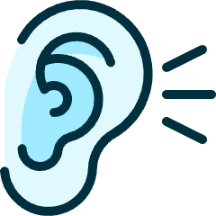 Medical Specialty Hearing Icon from Ultimate Duotone Set