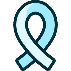Medical Ribbon Cancer Icon from Ultimate Duotone Set