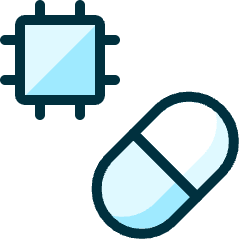 Technology Pill Icon from Ultimate Duotone Set