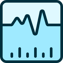 Monitor Heart Rate Icon from Ultimate Duotone Set