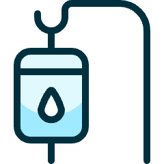 Transfusion Bag Hang Icon from Ultimate Duotone Set