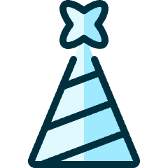 Christmas Tree Top Icon from Ultimate Duotone Set