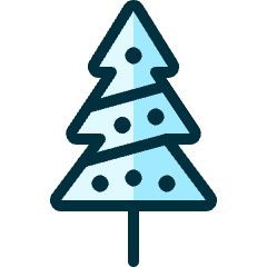 Christmas Tree Icon from Ultimate Duotone Set