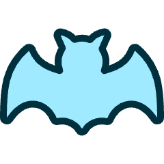 Halloween Bat Icon from Ultimate Duotone Set