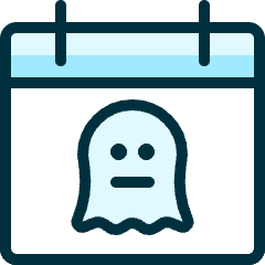 Halloween Calendar Ghost Icon from Ultimate Duotone Set
