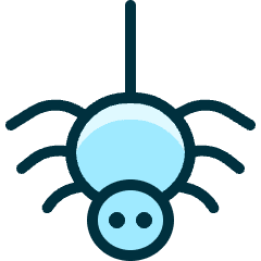 Halloween Spider Icon from Ultimate Duotone Set