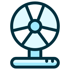 Ventilator Icon from Ultimate Duotone Set