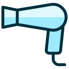 Bathroom Hair Dryer Icon from Ultimate Duotone Set