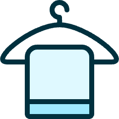 Bathroom Hanger Icon from Ultimate Duotone Set