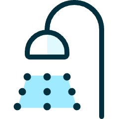 Bathroom Shower 1 Icon from Ultimate Duotone Set