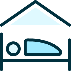 Hotel Bedroom 1 Icon from Ultimate Duotone Set