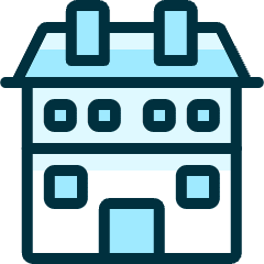 Hotel Icon from Ultimate Duotone Set