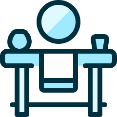 Reception Desk Icon from Ultimate Duotone Set