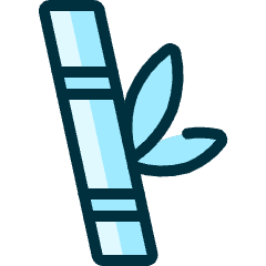 Spa Bamboo Icon from Ultimate Duotone Set