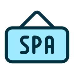 Spa Board Icon from Ultimate Duotone Set