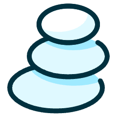 Spa Stone Icon from Ultimate Duotone Set