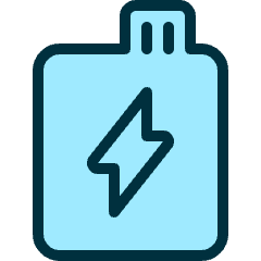 Photography Equipment Battery Icon from Ultimate Duotone Set