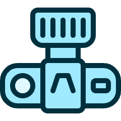 Camera Lens Icon from Ultimate Duotone Set